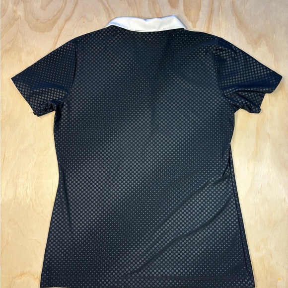 Nike Black and White Dotted Polo Shirt - Picture 2 of 8